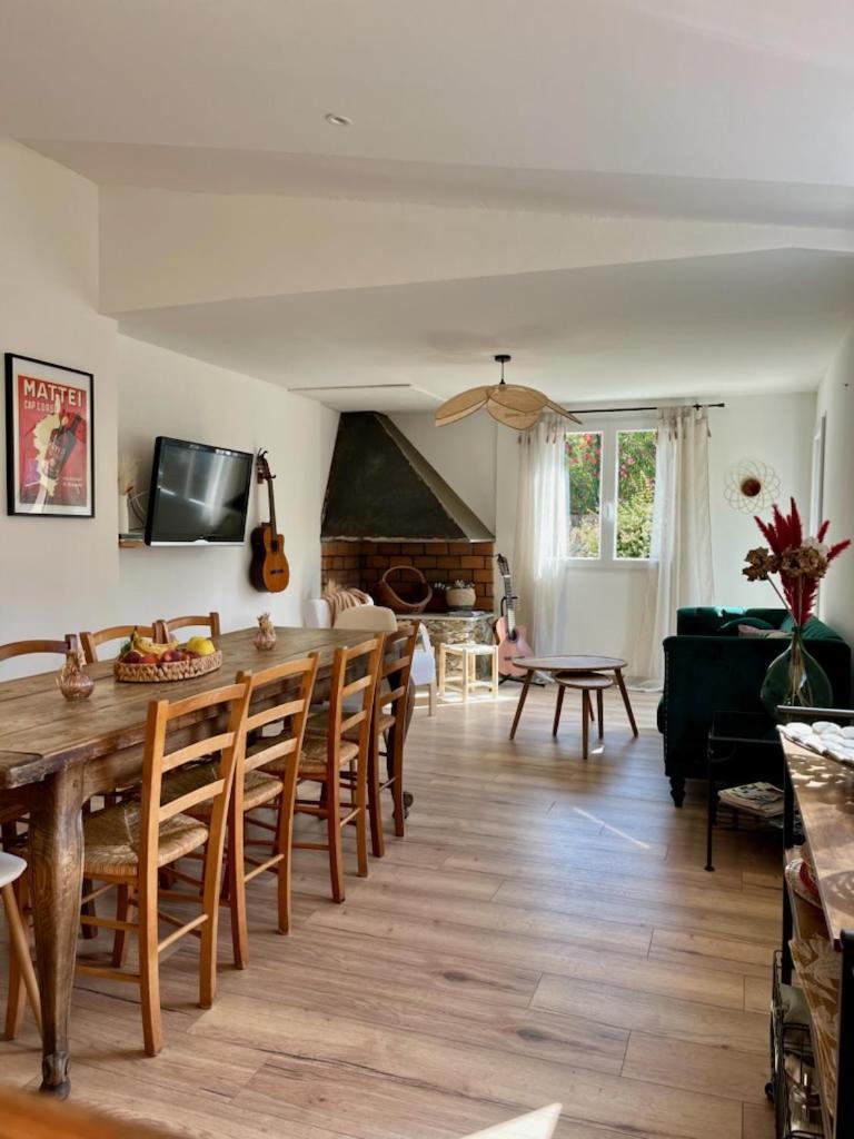 A Guinguetta Bed & Breakfast Venaco  Bagian luar foto